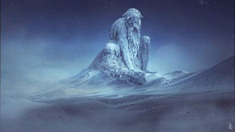 Pagan deity associated with winter